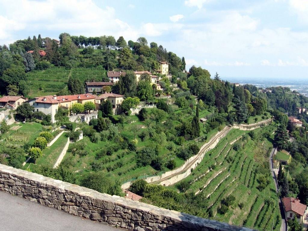 Porta Dipinta House Bergamo Alta Apartment Ruang foto