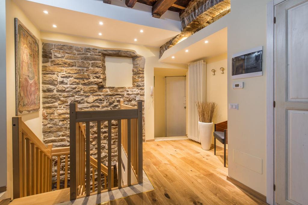 Porta Dipinta House Bergamo Alta Apartment Ruang foto