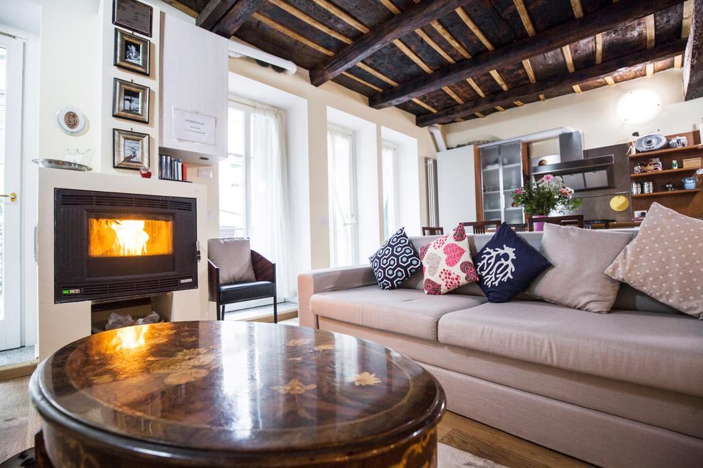 Porta Dipinta House Bergamo Alta Apartment Bagian luar foto