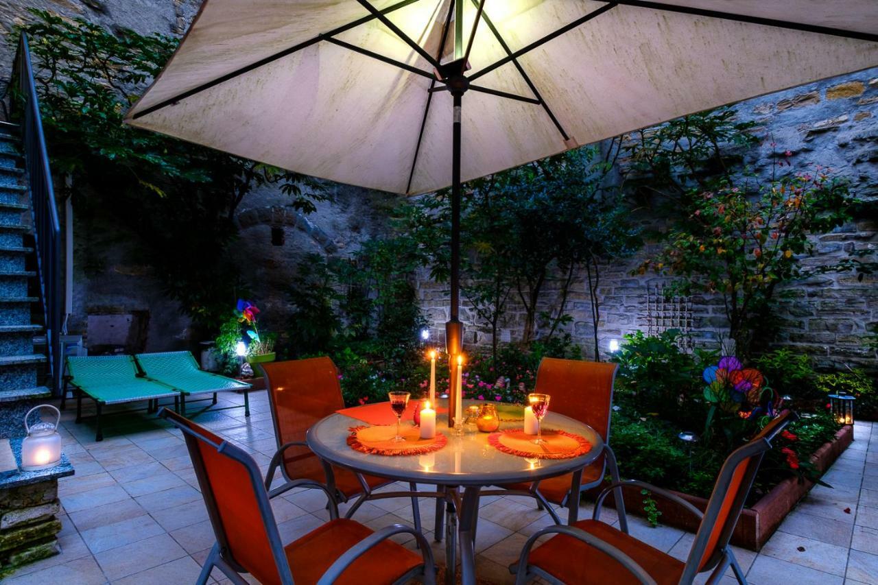 Porta Dipinta House Bergamo Alta Apartment Bagian luar foto